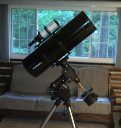 Orion 10 inch f/3.9 astrograph and Celestron CGEM mount