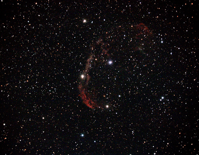 NGC6888 - Crescent; mag 10; size 17x9'; exp 9-min (20sec subs); 60Da @ISO6400; C8 @f/4.0; CGEM un-guided ;9-12-16; Hainsport