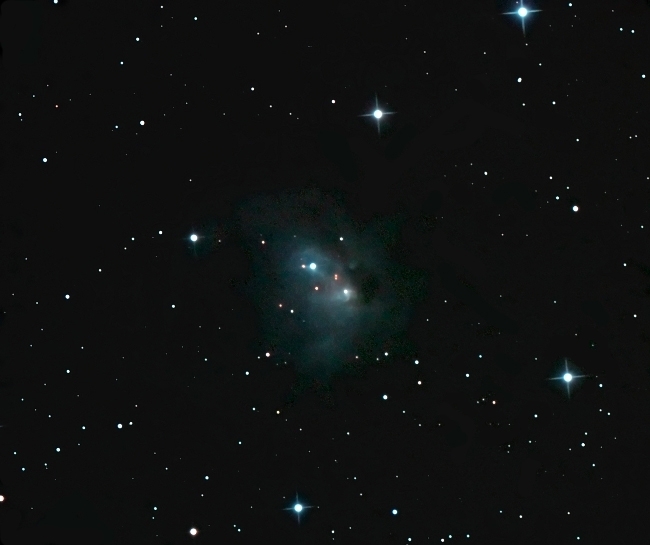 NGC1788; mag 30;size 10 x 6'; exp: 125 min; ISO1600 (8x120s); 550D @ISO3200 (84x60s); ISO3200 (20x75s); Orion 10 f/3.9; Pemberton Lake; 1-24-12