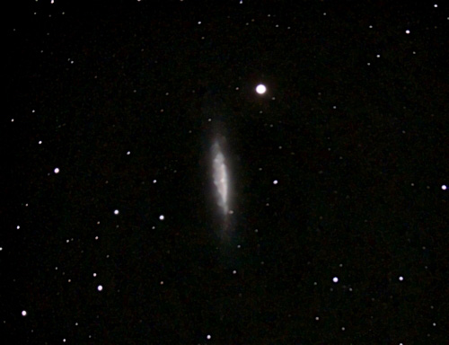 NGC 6503; Mag 10.8; size 6.5 x 2.1'; Canon 20Da; LX200GPS 10 at f/2.4; ISO1600; exp 42-min (50x50sec subs); 10-8-10; Belleplain