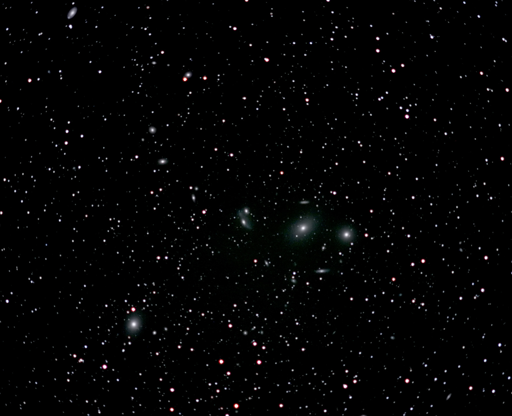 Markarian chain - Large view