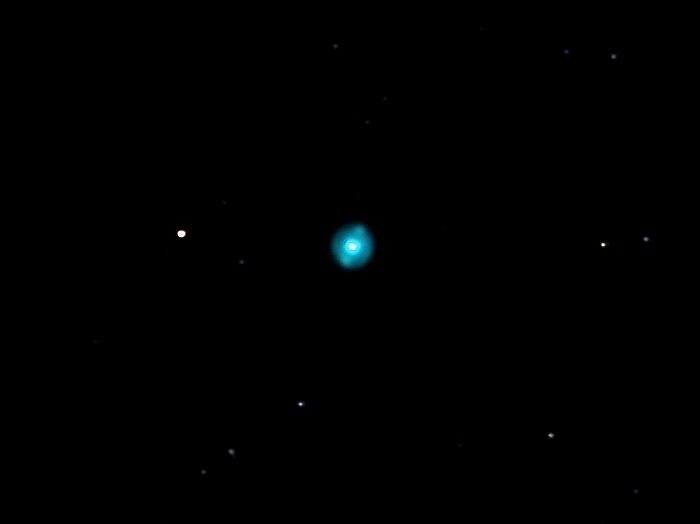 NGC6826 (Blinking Neb); mag 8.8; size 27 sec; ISO 1600; exp 5 min (15x20sec); LX200 10 @f/7.7;  9-30-05; Coyle