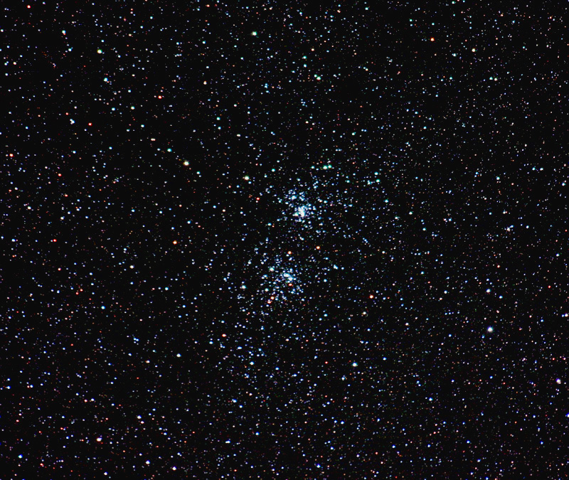 NGC 884; Double Cluster in Per; 5min; Sigma lens @190mm; f/4.8; ISO 3400; 9-21-06; Coyle